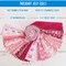 ThreadArt Jelly Roll Fabric Strips for Quilting, Crafting, and Sewing, 40 Precut Fabric Strips in Solids and Prints, Premium Cotton for Quilts, Crafts, Rugs, Blankets, Clothing and More